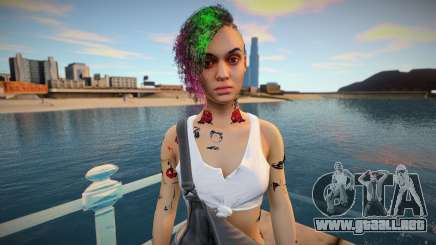 Judy (from Cyberpunk 2077) para GTA San Andreas