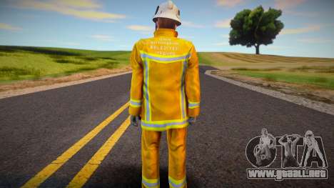 Fire brigade worker para GTA San Andreas