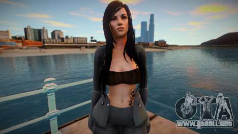 Skyrim Monki Sexy Black Soldier 4 para GTA San Andreas