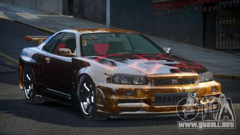 Nissan Skyline R34 G-Tuning S9 para GTA 4