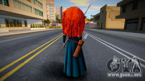 Merida from Brave 1 para GTA San Andreas