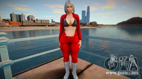 KOF Soldier Girl Different 6 - Red 1 para GTA San Andreas