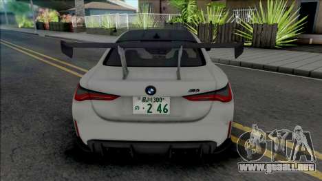 BMW M4 Competition 2021 Tuned para GTA San Andreas