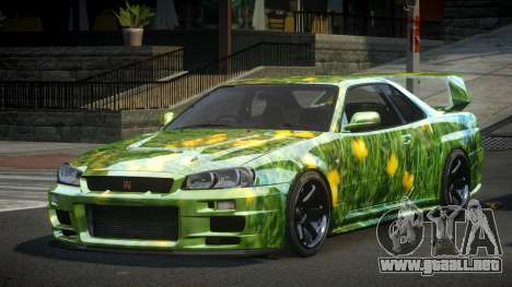 Nissan Skyline R34 PSI Qz S3 para GTA 4