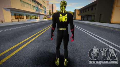 Black And Gold Suit Spiderman: No Way Home para GTA San Andreas
