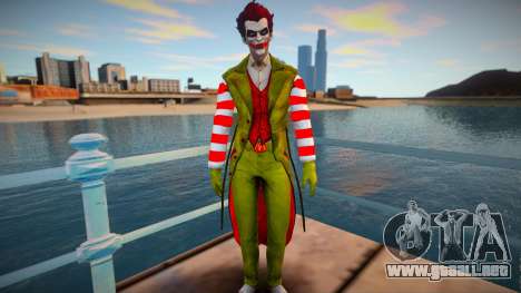 The Joker (Mc Donalds) para GTA San Andreas