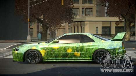 Nissan Skyline R34 PSI Qz S3 para GTA 4