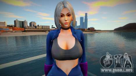 KOF Soldier Girl Different - Blue 4 para GTA San Andreas