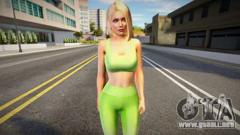 Helena Diva Fitness para GTA San Andreas