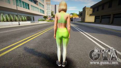 Helena Diva Fitness para GTA San Andreas