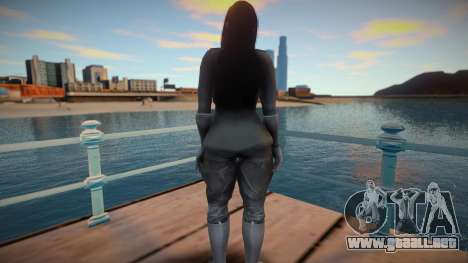 Skyrim Monki Sexy Black Soldier 4 para GTA San Andreas