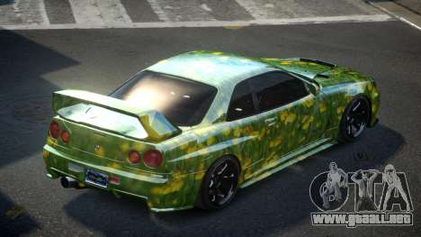 Nissan Skyline R34 PSI Qz S3 para GTA 4