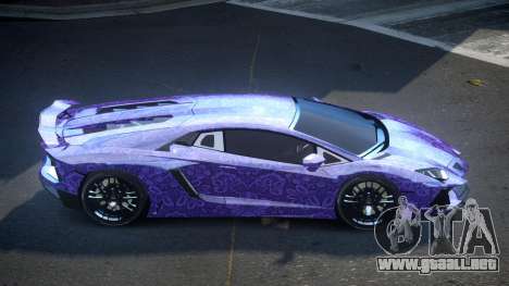 Lamborghini Aventador PSI Qz S3 para GTA 4