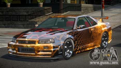 Nissan Skyline R34 G-Tuning S9 para GTA 4