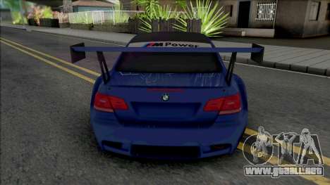 BMW M3 GT2 2009 para GTA San Andreas