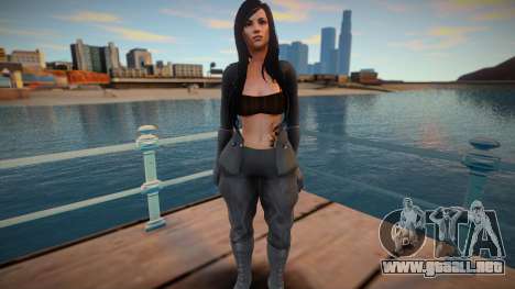 Skyrim Monki Sexy Black Soldier 4 para GTA San Andreas