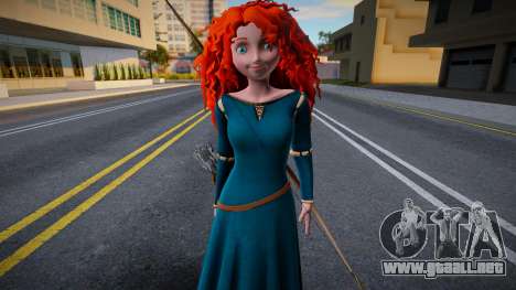 Merida from Brave 1 para GTA San Andreas