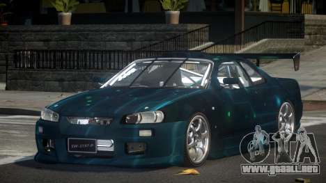 Nissan Skyline R34 SP Tuning PJ9 para GTA 4