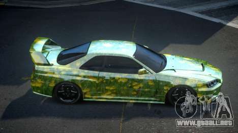 Nissan Skyline R34 PSI Qz S3 para GTA 4