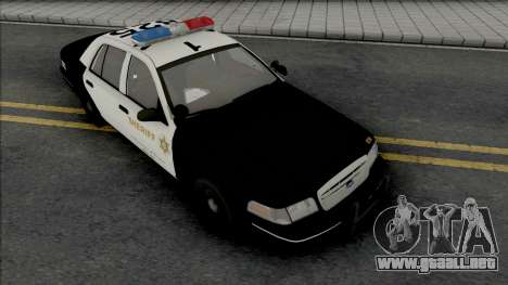 Ford Crown Victoria 1998 CVPI LACSD para GTA San Andreas