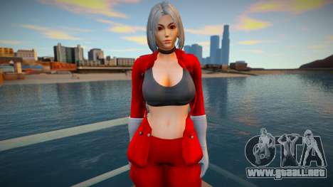 KOF Soldier Girl Different 6 - Red 6 para GTA San Andreas