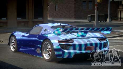 Porsche 918 GS-U S5 para GTA 4