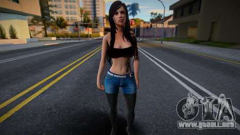 Monki Sexy Boots Bra para GTA San Andreas