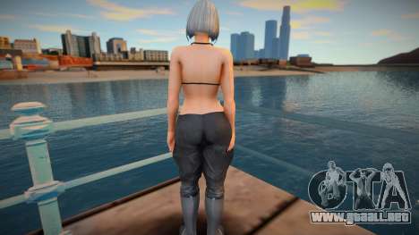 KOF Soldier Girl Different 6 - Black 4 para GTA San Andreas