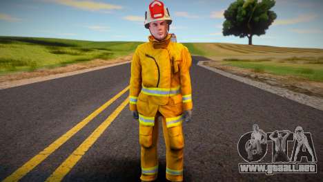 Fire brigade worker para GTA San Andreas