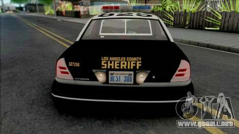 Ford Crown Victoria 1998 CVPI LACSD para GTA San Andreas