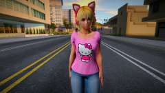 Lucky Chloe Kawai Custom - Hello Kitty para GTA San Andreas