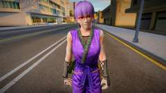 Dead Or Alive 5 - Ayane (Costume 2) 7 para GTA San Andreas