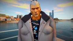 Tekken Bryan Puffy Coat Meshmod para GTA San Andreas