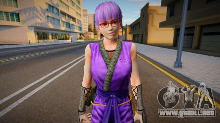 Dead Or Alive 5 - Ayane (Costume 2) 4 para GTA San Andreas