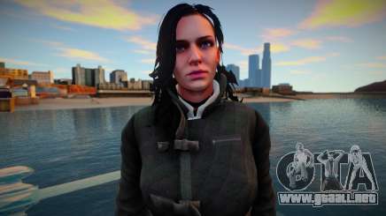 Yennefer Black Noir para GTA San Andreas