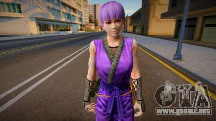 Dead Or Alive 5 - Ayane (Costume 2) 3 para GTA San Andreas