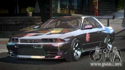 Nissan Skyline R32 BS Qz L8 para GTA 4