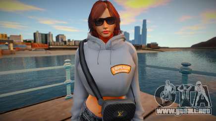 Katarina Alves Casual V1 DLC Los Santos Tuners 3 para GTA San Andreas