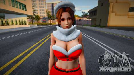 Mai Shiranui Berry Burberry Christmas Special 2 para GTA San Andreas