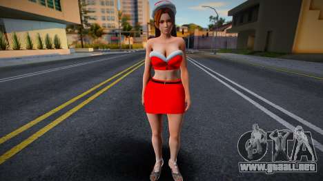 Mai Shiranui Berry Burberry Christmas Special 1 para GTA San Andreas