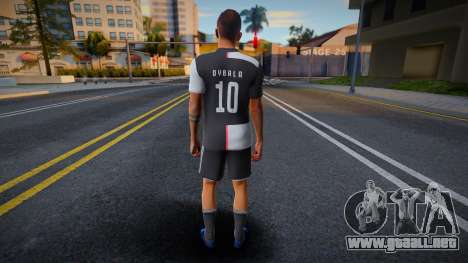 Paulo Dybala From Efootball PES 20 para GTA San Andreas