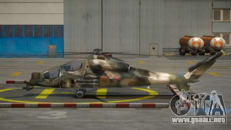 WZ-10 Attack Helicopter para GTA 4