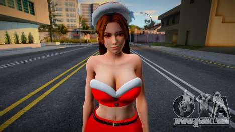 Mai Shiranui Berry Burberry Christmas Special 1 para GTA San Andreas