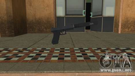 Glock 17 Silenced para GTA Vice City