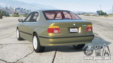 BMW 535i Sedán (E39) 1998〡add-on v1.6