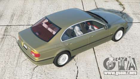 BMW 535i Sedán (E39) 1998〡add-on v1.6
