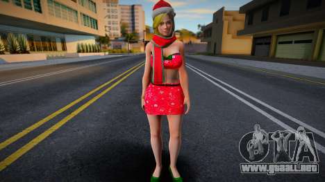 Tina Armstrong Berry Burberry Christmas 2 para GTA San Andreas