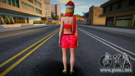 Tina Armstrong Berry Burberry Christmas 2 para GTA San Andreas