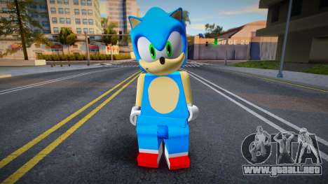 LEGO Sonic from LEGO Dimensions para GTA San Andreas