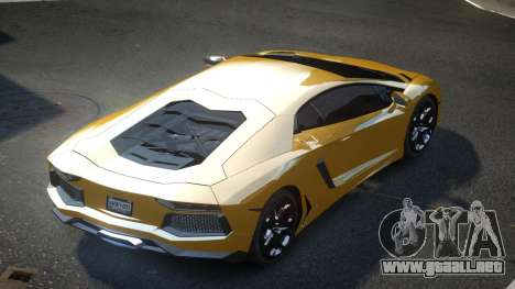 Lamborghini Aventador Zq para GTA 4